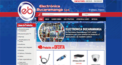 Desktop Screenshot of electronicabucaramanga.com